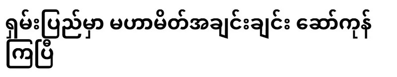 They have called for allies in Shan State