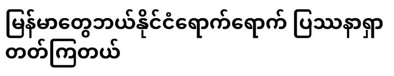 Wherever the Burmese go, they tend to find problems