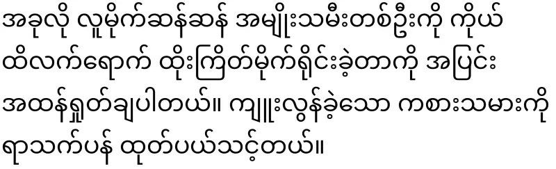 Maung Maung Lwin who physically assaulted a fan